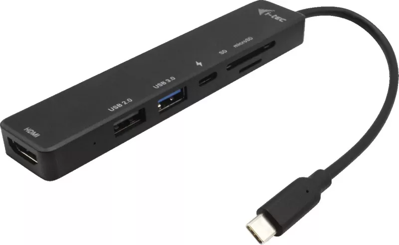 Stacion dokimi i-tec USB-C Travel Easy, 4K HDMI, Power Delivery 60W