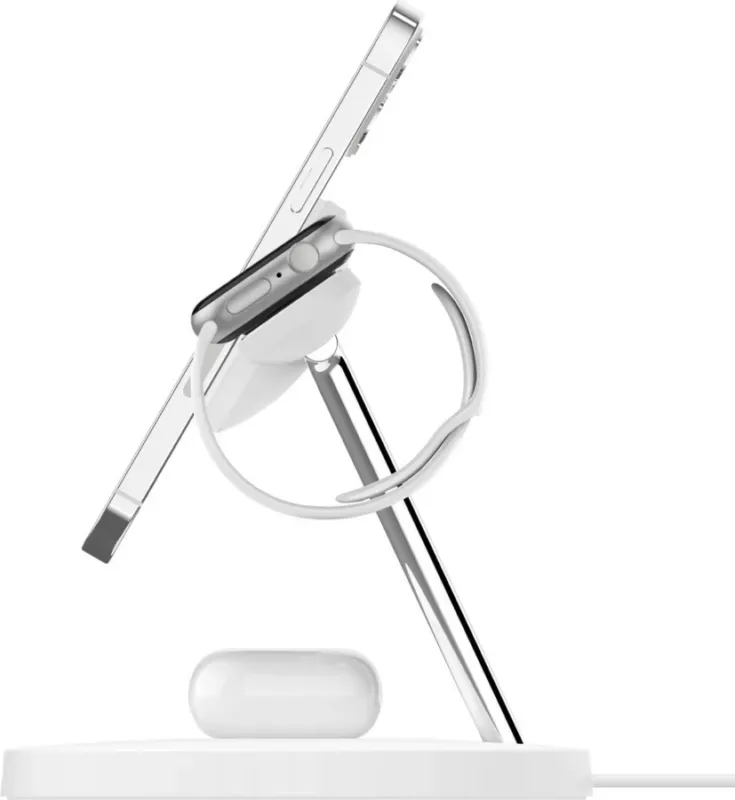 Karikues wireless Belkin WIZ017vfWH, 15W, i bardhë