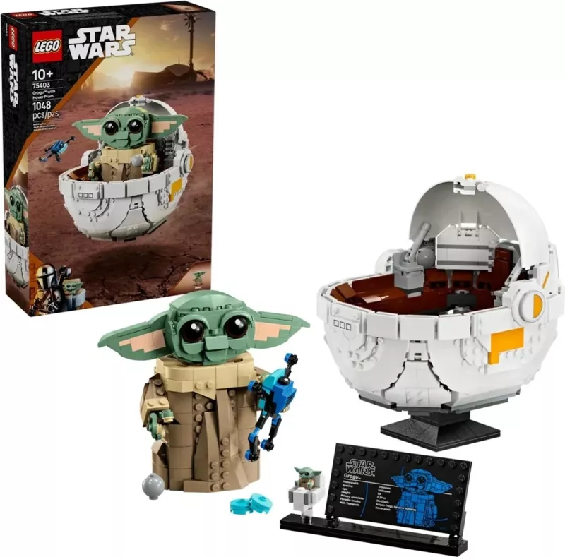 Set LEGO Star Wars Grogu me Hover Pram