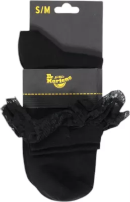 Çorape për femra Dr. Martens Frill AD097001, të zeza