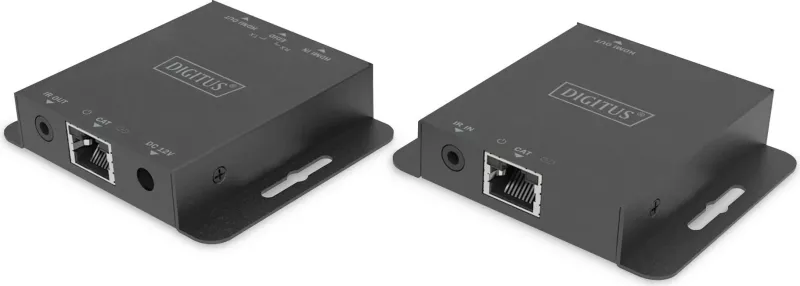 Set zgjerues sinjali HDMI DIGITUS DS-55519, 70m, 4K, 2 copë, i zi