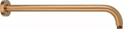 Krah dushi Teka 79007570BZ 30 cm montim në mur Ø22 mm fileto 1/2\", kafe bronz