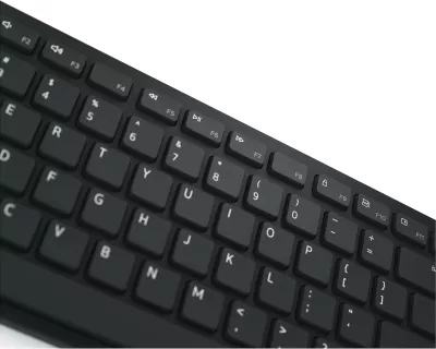 Tastierë dhe maus DELL KM5221W, Full-size (100%), Wireless, RF Wireless, QWERTZ, E zezë