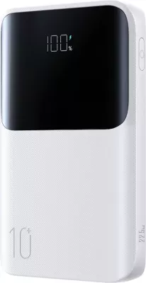 Powerbank Joyroom JR-QP191 Star Series Mini 10000mAh 22.5W me ekran digjital, i bardhë