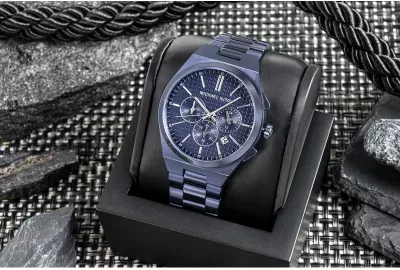 Orë dore për meshkuj Michael Kors, blu