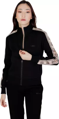 Duks për femra Guess Active Britney Full Zipper, i zi