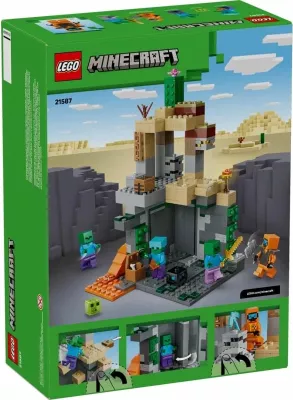 Lodra ndërtimi Lego Minecraft për fëmijë