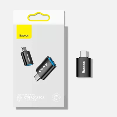 Adapter USB Type-C në USB-A 3.2 Gen 1 Baseus Ingenuity Series, Blu