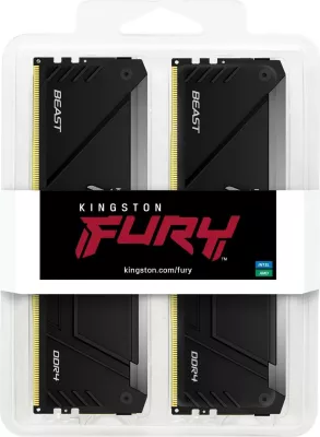 RAM Memorje Kingston 32GB 3600MT/s DDR4 CL18 FURY Beast RGB