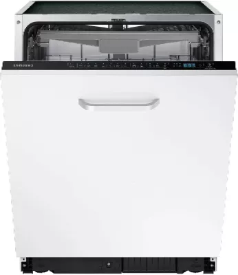 Enëlarëse, Samsung DW60M6070IB/ET, plotësisht e integruar (E), ekran LED i gjerë, raft i tretë fleksibël