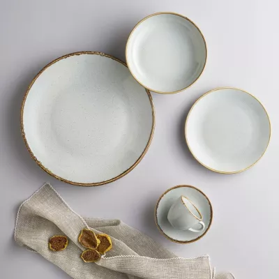 Kripore Porland Seasons Ashen, porcelan, rezistencë 180°C, gri e hapur, set 6 copë