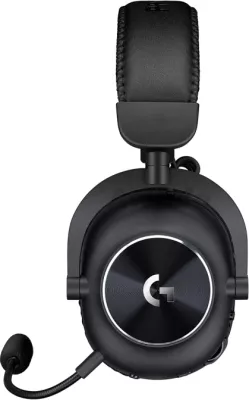 Kufje gaming Logitech PRO X 2 LIGHTSPEED, wireless, Bluetooth/2.4GHz, driver 50mm Graphene, bateri deri 50 orë, të zeza