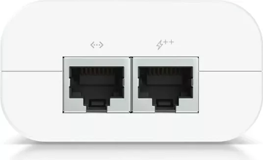 PoE furnizues Ubiquiti UISP U-PoE++, Gigabit Ethernet, 48 V, Bardhë