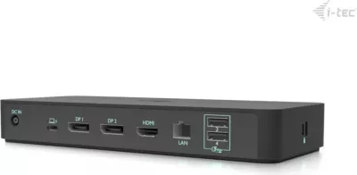 Stacion dokimi I-Tec USB-C Intelligent Triple Display, 1xHDMI, 2xDP, 1xGLAN, 2xUSB-C, i zi