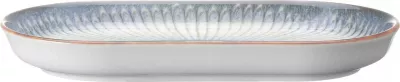 Pjatë ovale Fine Dine Galaxy 290mm porcelan, set 6 copë, blu