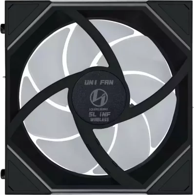 Ventilator për kasë Lian Li UNI FAN SL-INF120 ARGB Wireless Reverse Blade (12RSLIN1W1B) 120mm PWM, i zi, 1 copë
