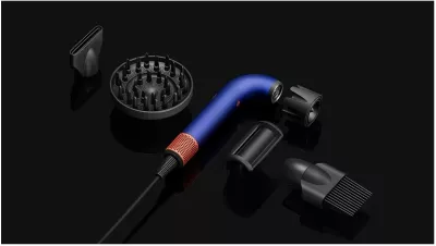 Tharëse flokësh Dyson Supersonic R, ngjyrë kaltër/topaz