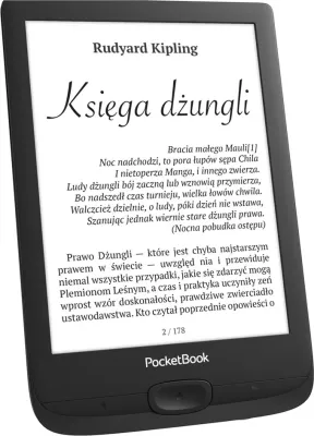 Lexues Librash PocketBook 618 Basic Lux 4, Ngjyrë e Zezë