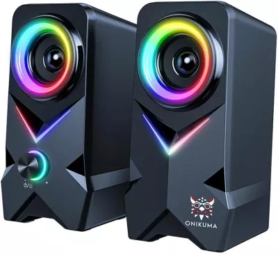 Altoparlantë gaming Onikuma L2, RGB, lidhje USB/Bluetooth, të zinj