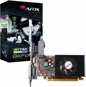 Kartë grafike AFOX AF730-4096D3L5, NVIDIA GeForce GT 730, 4 GB GDDR3