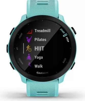 Smartwatch Garmin Forerunner 55, 1.04", GPS, turkuaz
