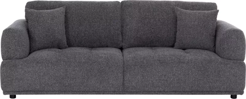 Divan treshe STRUCTO, material gri, 227x94x88cm thumbnail 3