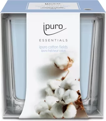 Qiri aromatik ipuro essentials cotton fields, 125gr, 7x7x7cm