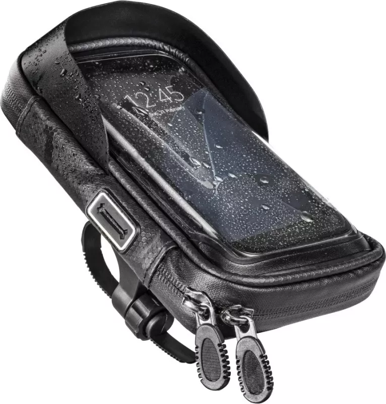 Mbajtëse celulari për biçikletë Hama Multi, 8-16 cm, e zezë