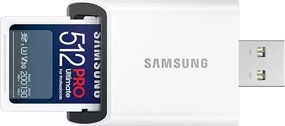 Kartë kujtese Samsung PRO Ultimate SDXC, 512GB, UHS-I U3