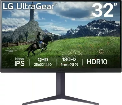 Monitor LG GS85QX 31 inç, 2560x1440, 180Hz, IPS, FreeSync/G-Sync, e zi