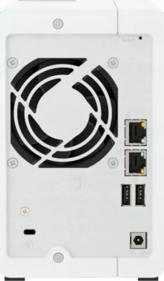 Server fajllash NAS Qnap TS-216G 2-bay 4GB DDR4 2.5GbE pa disqe, bardhë/gri