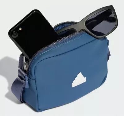 Çantë beli adidas, blu [Madhësia: One Size]