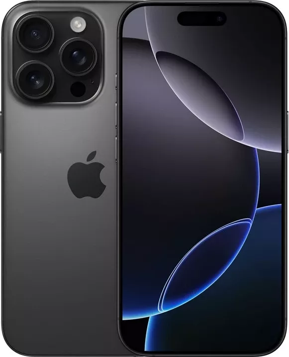Apple iPhone 16 Pro, 6.3", 512GB, black titanium