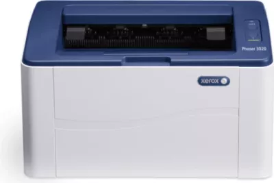 printer lazer Xerox Phaser 3020i A4, bardh-e-zi, Wi‑Fi, USB 2.0, bardhë me blu të errët