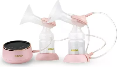 Pompë gjidhënie elektronike Neno Bella Twin, 150 ml, rozë