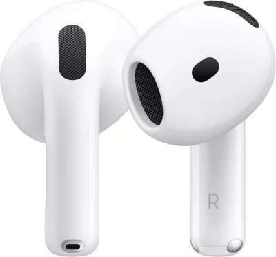 Kufje wireless Apple AirPods 4 ANC MXP93ZM/A, të bardha
