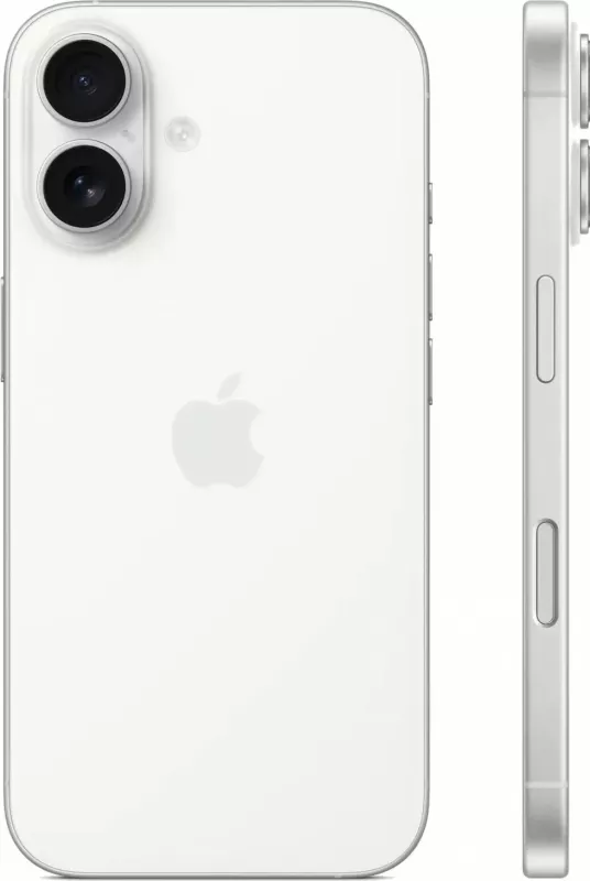 Apple iPhone 16, 6.1", 256GB, White