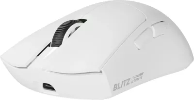 Maus Rampage BLITZ ULTIMATE, optik, 8K, 30000DPI, PAW3950, i bardhë
