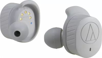 Kufje Audio-Technica ATH-SPORT7TW, Wireless, 20 - 25000 Hz, Sports, Grey