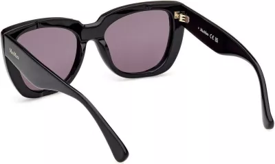 Syze dielli Max Mara GLIMPSE4 MM0090 01A, të zeza [Madhësia: 54]