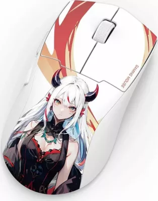 Maus gaming Redragon M918-AKG-PRO K1NG PRO MAX 26000 DPI, wired/2.4GHz/Bluetooth, e bardhë