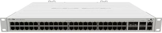 Switch MikroTik CRS354-48G-4S+2Q+RM, Managed, L2, Gigabit Ethernet, Gri