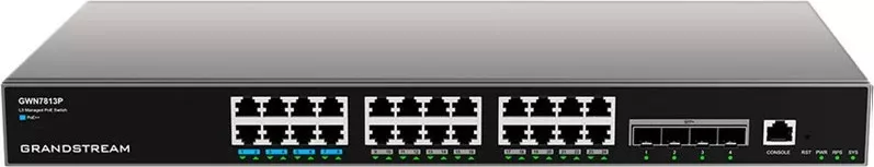 Switch Grandstream GWN7813P, Managed, L3, Gigabit Ethernet, PoE