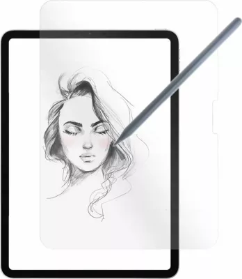 Mbrojtës ekrani xham FIXED PaperGlass për iPad Air 11" (2024/2025), matte paper-like, me set aplikimi