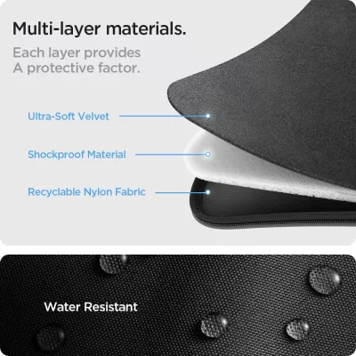 Mbështjellës laptopi Spigen Basic Pouch 15-16", i zi