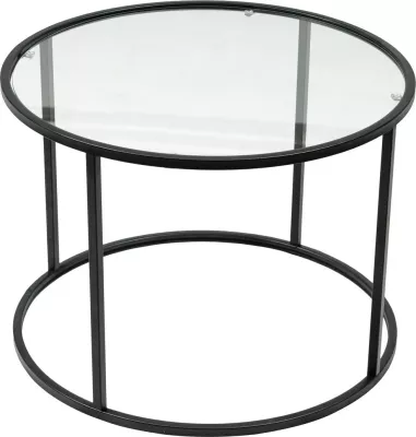Tavolinë kafeje Hanah Home, Berlin, e zezë, 60cm