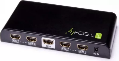 Splitter HDMI TECHly 4 rrugësh 4K*2K IDATA HDMI-4K4