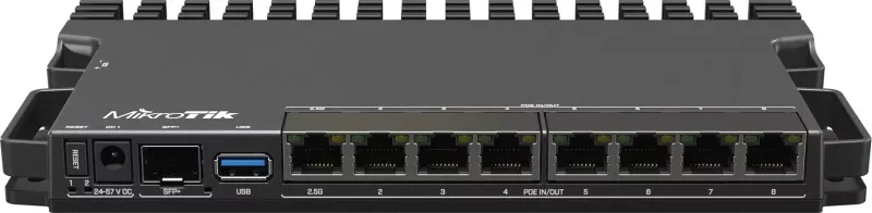 Router MikroTik RB5009UG+S+IN me 2.5 Gigabit Ethernet, i zi