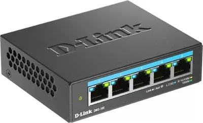 Switch D-Link DMS-105, 5 porta, 2.5G Multi-Gigabit, i zi