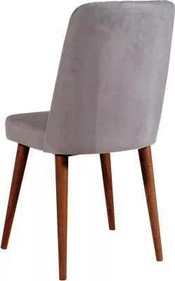 Set tavoline me karrige për ngrënie, zgjatues, 3 pjesë, Skye Decor Vina 0701, ngjyrë arre, gri